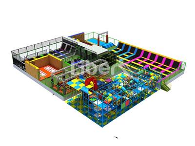 China European Standard Trampoline Park Factory 